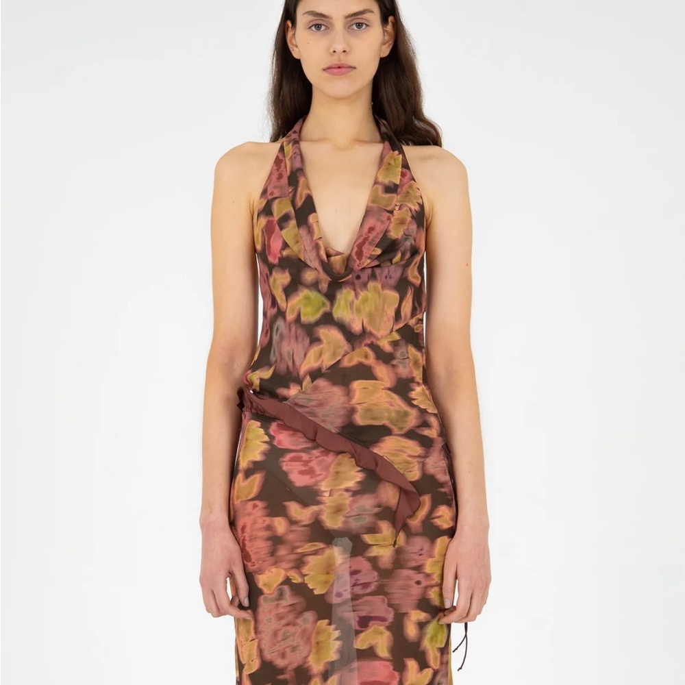 Floral Halter Top